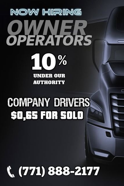 Dispatch service for OWNER OPERATORS