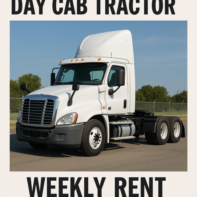 Day Cab Tractor for Weekly Rent