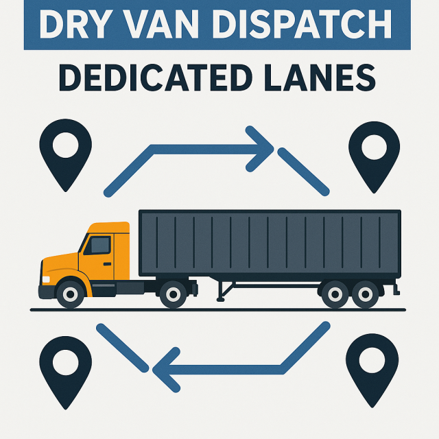 Dry Van Dispatch — dedicated lanes