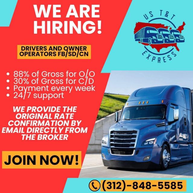 OWNER OPERATORS & COMPANY DRIVER