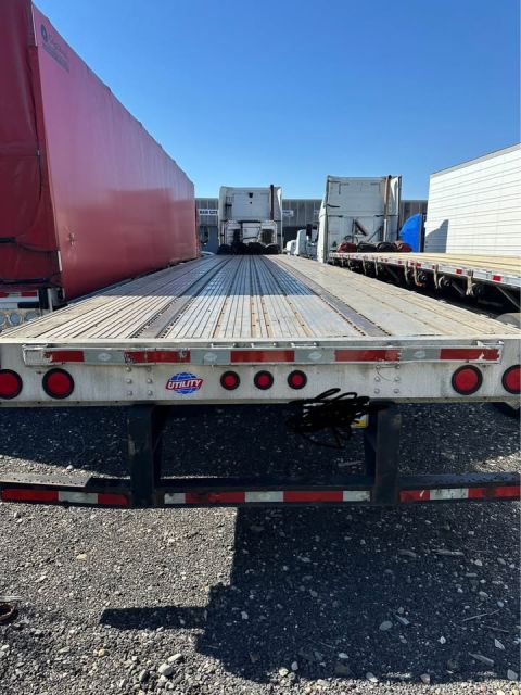Utility fletbed trailer 2017, (53 ft)