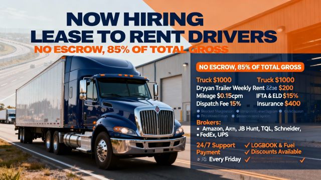 lease to rent drivers