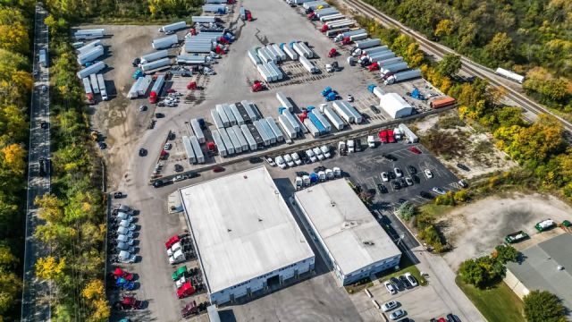 Office Space with Truck Parking